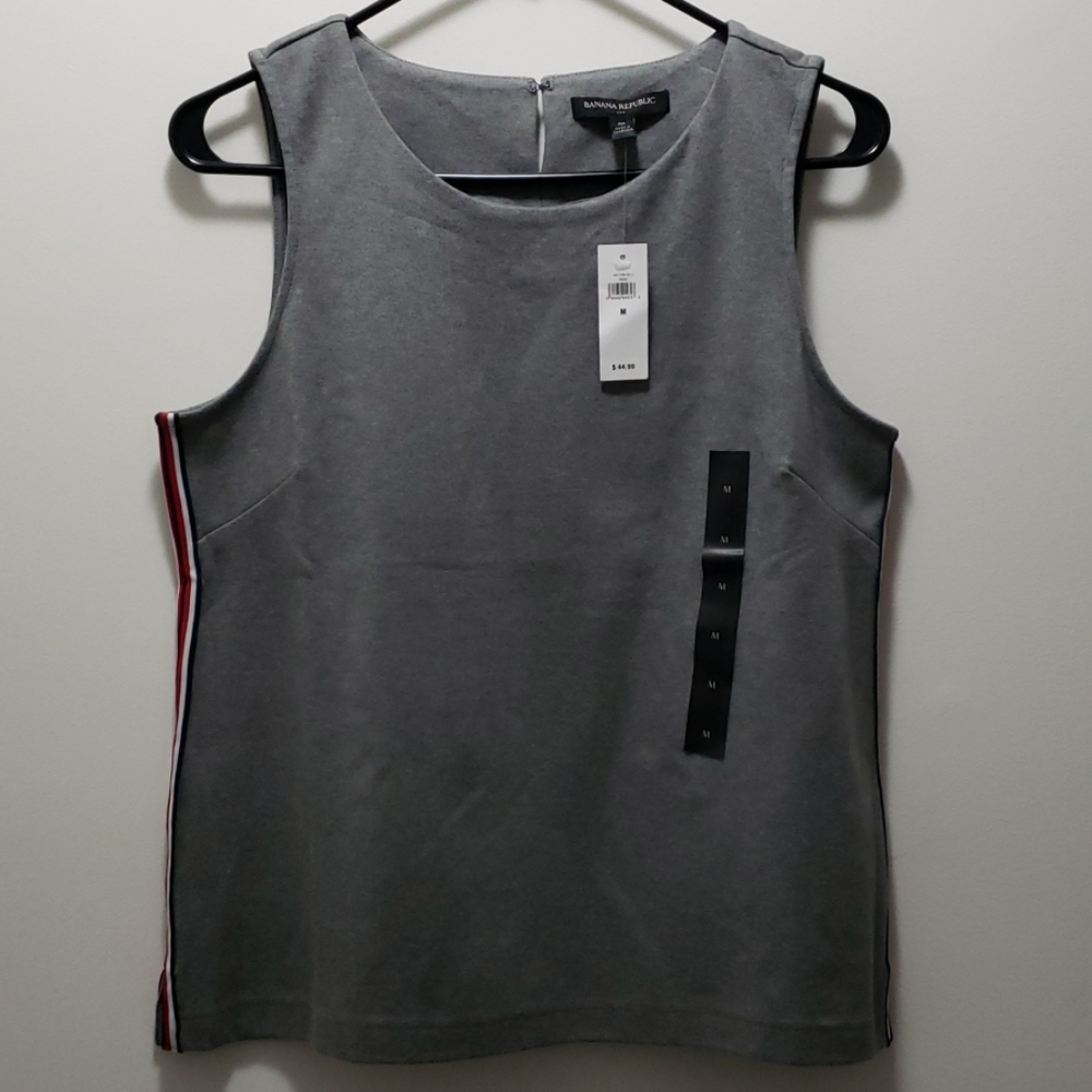 Banana republic side stipe non sleeve women M C19